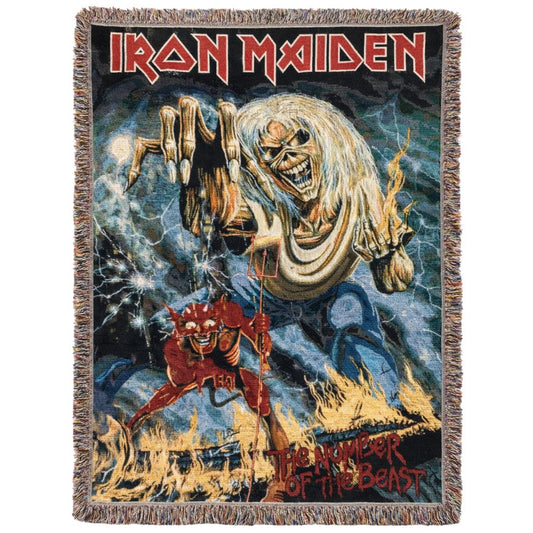 Handmade Iron Maiden Blankets